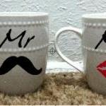 Mr. And Mrs. Coffee Cups