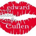 Edward Cullen Lips Decal