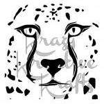 Leopards Face Vinyl Wall Decal
