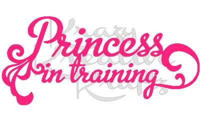 Princess In Training Wall Decal